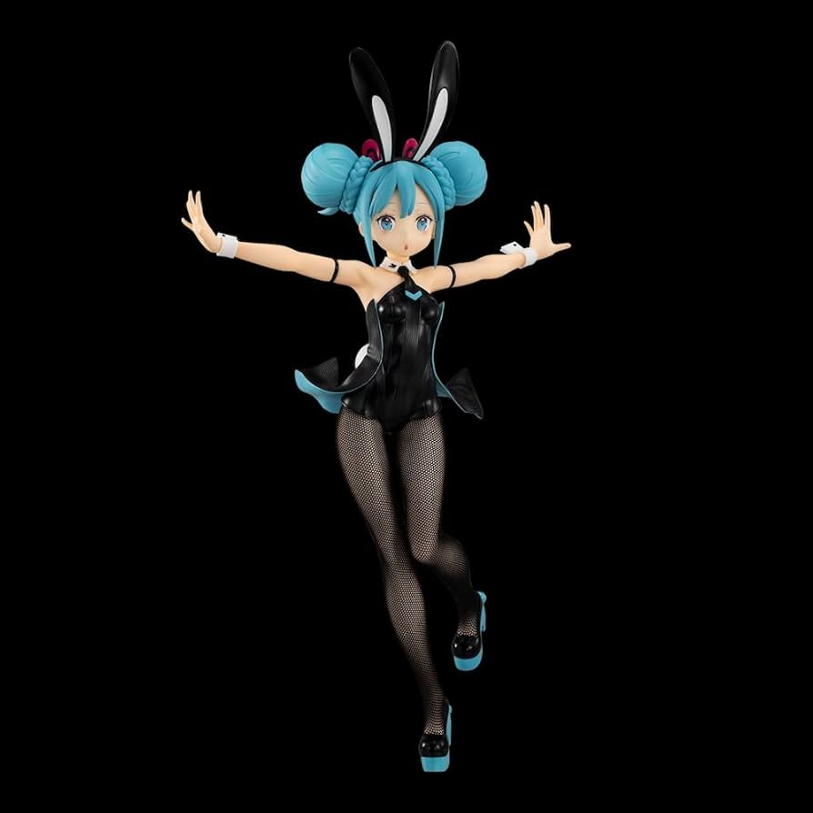 Hatsune Miku BiCute Bunnies FuRyu Vocaloid Figure Sealed Art by Kuroboshikouhaku