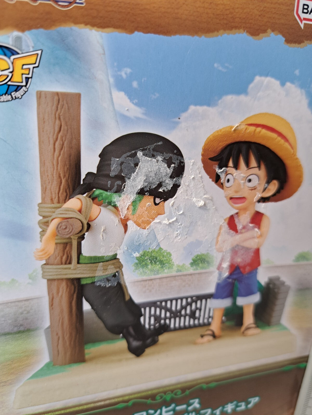 Monkey D Luffy Roronoa Zoro WCF Banpresto World Collectable Figure Log Stories