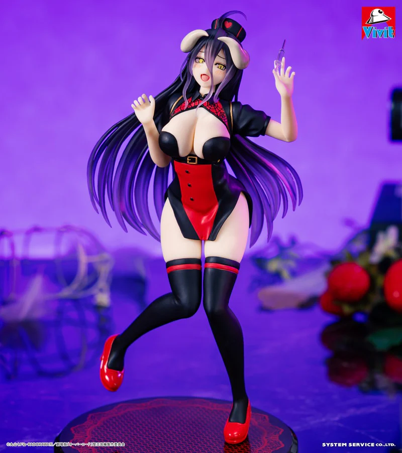 Albedo Vivit Black Nurse Ver Overlord Anime Figure Sealed