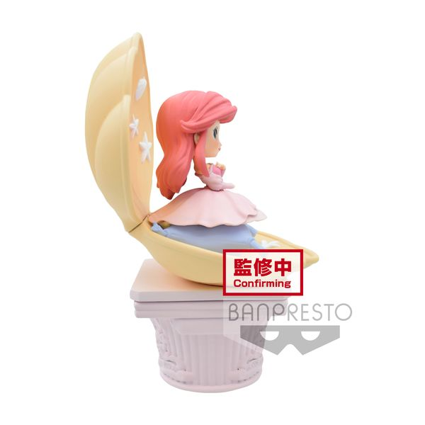 Banpresto Ariel Q Posket Stories Disney Little Mermaid Pink Dress Style