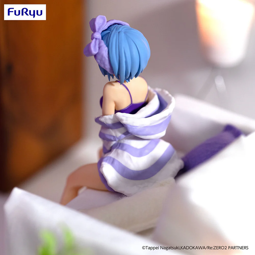 Rem Room Wear Purple Ver Noodle Stopper FuRyu Re : Zero Anime Figure