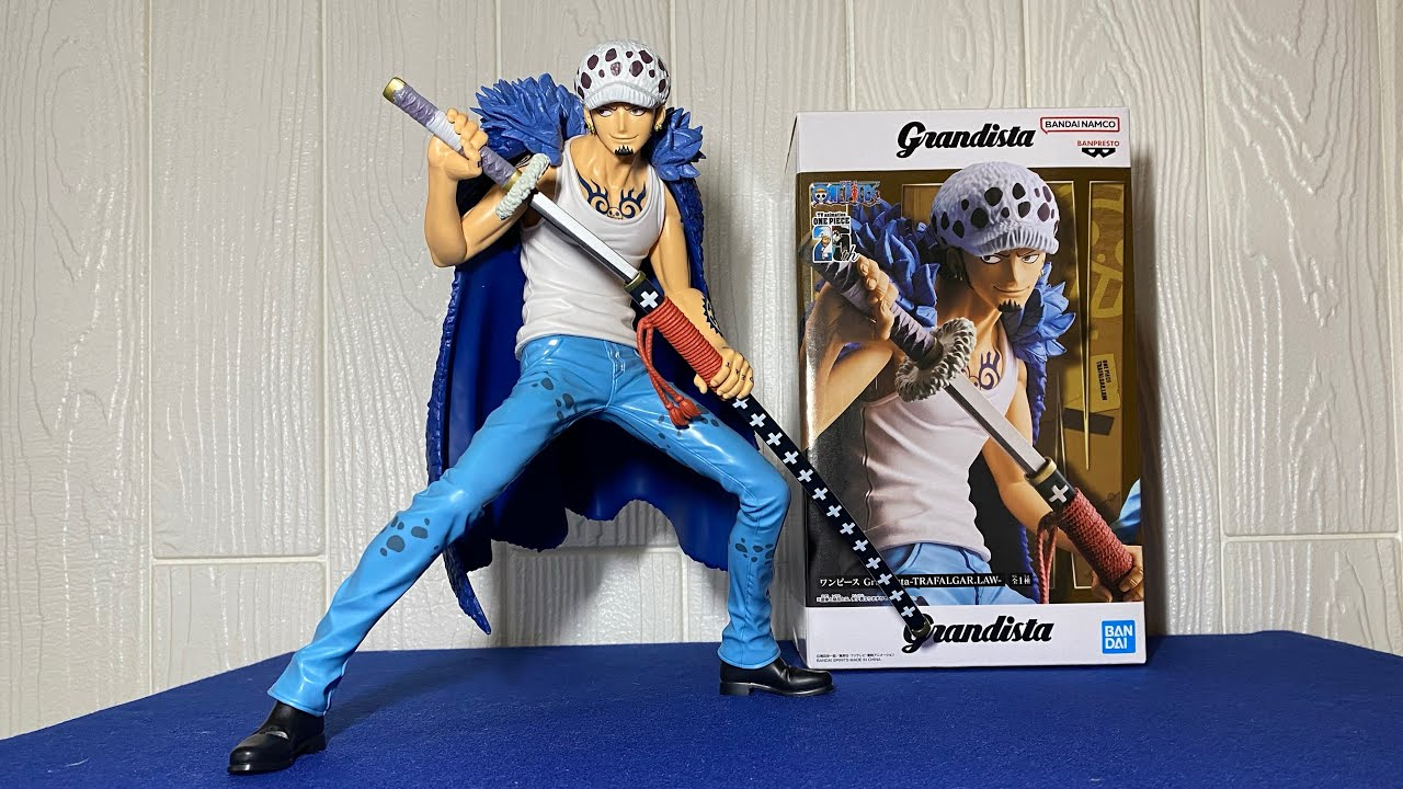 Trafalgar Law Grandista One Piece Banpresto Anime Figure Wano Kuni
