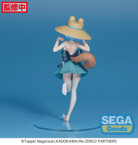Rem Luminasta Pom Poko Tanuki SEGA Re : Zero Anime Figure Sealed Original