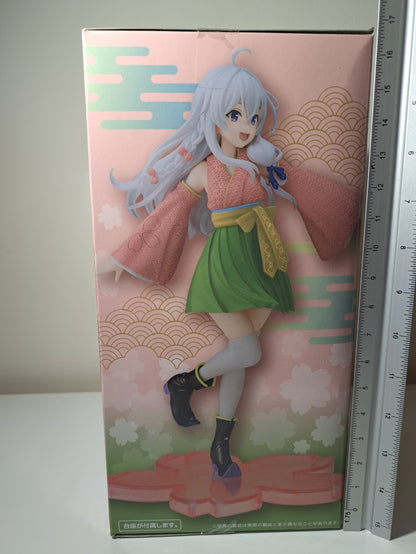 Elaina Sakura Kimono Coreful Renewal Ver Taito Wandering Witch Elaina Figure