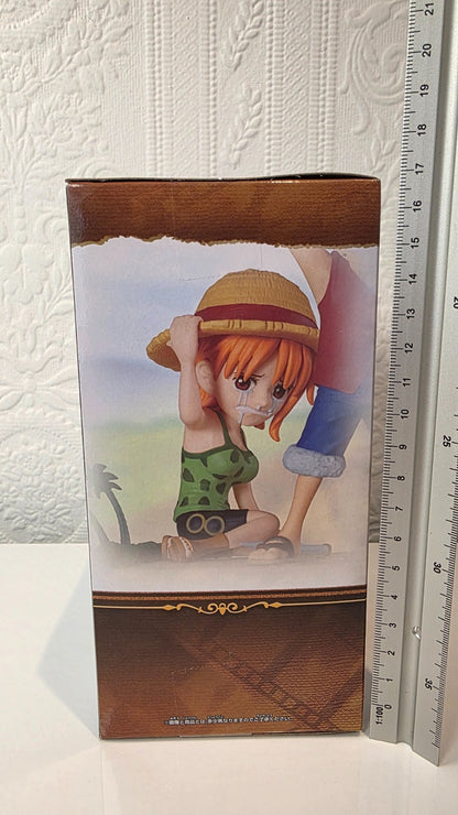 Monkey D Luffy & Nami WCF Log Stories Banpresto World Collectable Figure