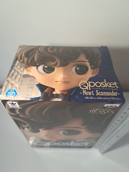 Newt Scammander Q Posket Fantastic Beasts Banpresto Figure Sealed