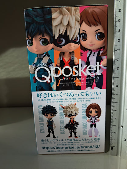 Deku Izuku Midoriya Q Posket Ver A Banpresto My Hero Academia Anime Figure