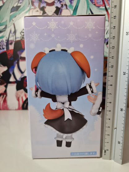 Rem Doll Crystal Taito Re : Zero Anime Figure Sealed Original