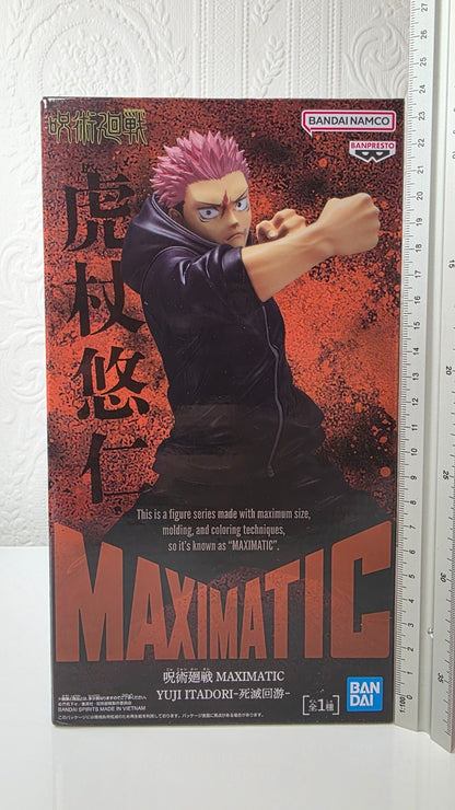 Yuji Itadori Maximatic Banpresto Jujutsu Kaisen Culling Game Anime Figure Sealed