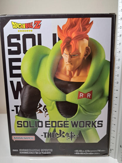 Android 16 Solid Edge Works The Departure Dragon Ball Z Banpresto Anime Figure