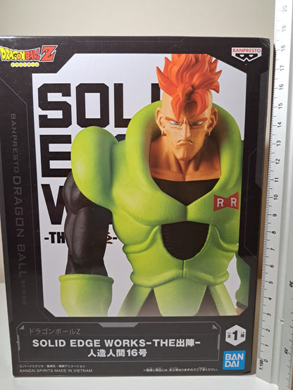 Android 16 Solid Edge Works The Departure Dragon Ball Z Banpresto Anime Figure