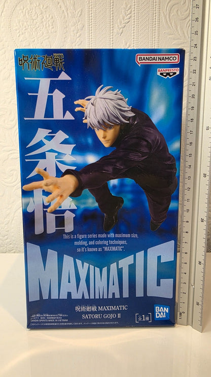 Satoru Gojo Maximatic II Banpresto Jujutsu Kaisen Anime Figure Sealed