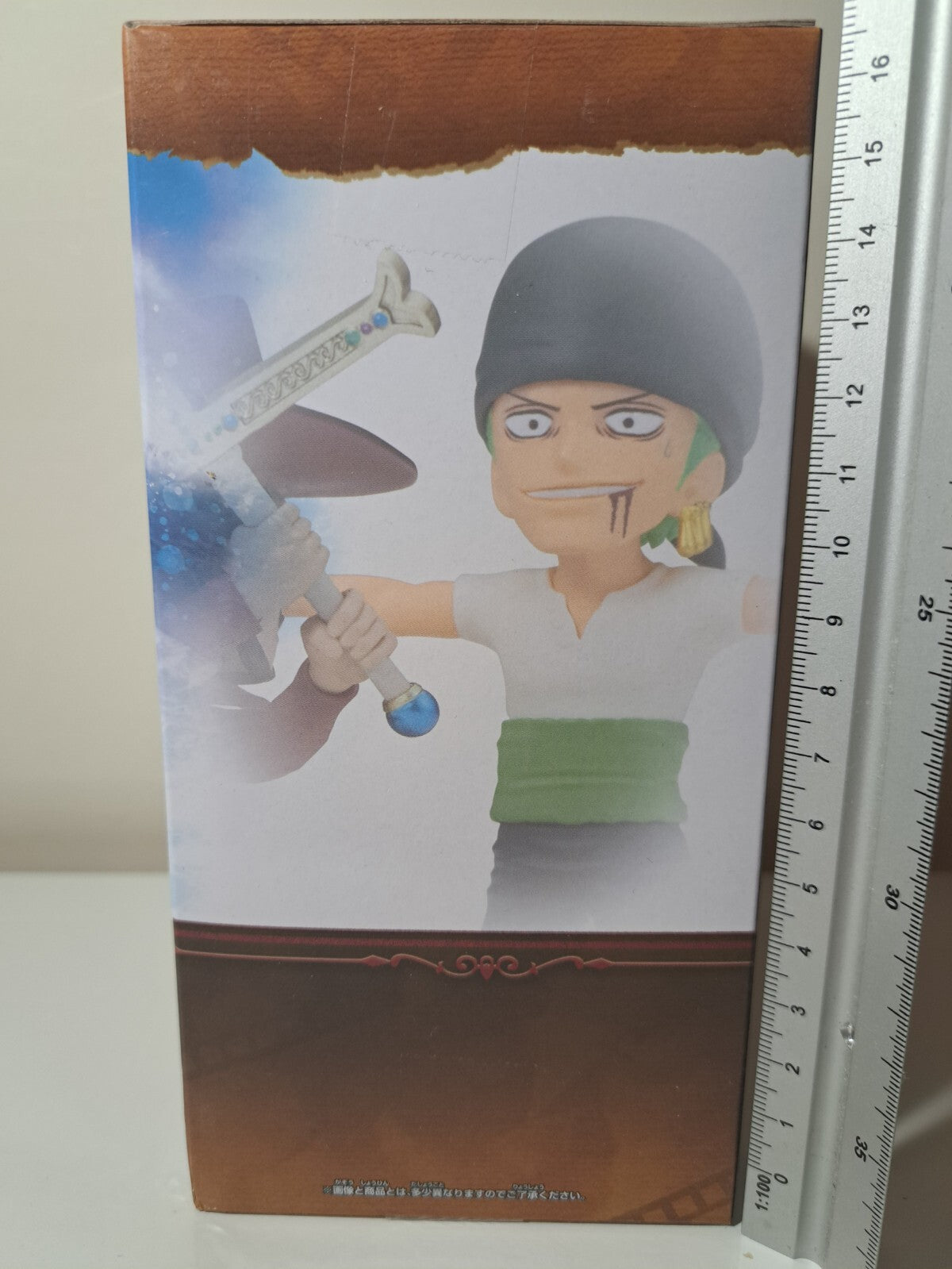 WCF Log Stories Roronoa Zoro VS Dracule Mihawk One Piece Banpresto Anime Figure