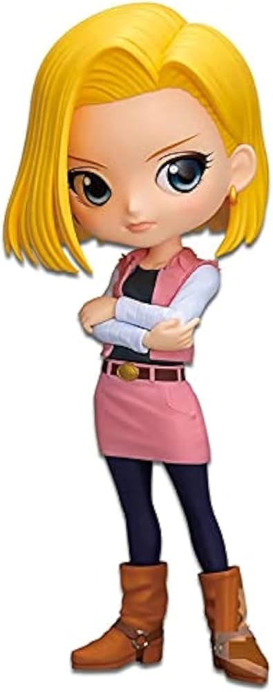 Dragon Ball Z Android 18 Banpresto Q Posket Ver B Anime Figure Sealed