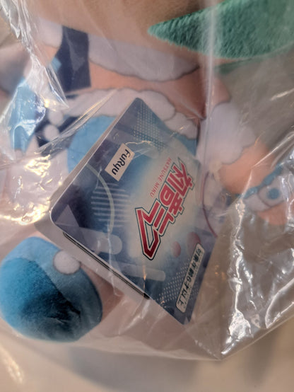 Hatsune Miku Plush Doll Kyurumaru White Rabbit Ver FuRyu with Tag New PRZ13916