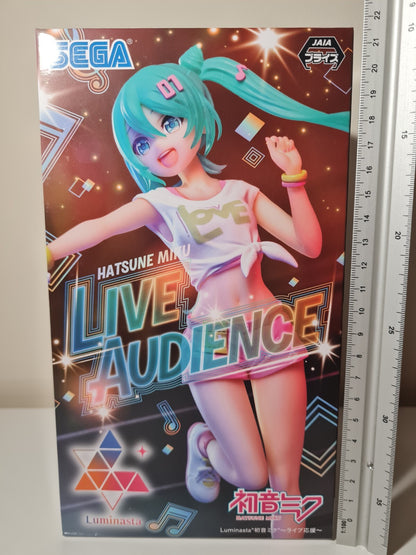 Hatsune Miku Luminasta Live Audience SEGA Vocaloid Figure Sealed