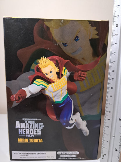 Mirio Togata Vol 27 The Amazing Heroes Banpresto My Hero Academia Anime Figure