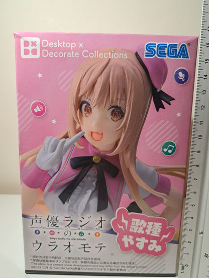 Satou Yumiko Desktop x Decorate Collections SEGA Seiyuu Radio no Uraomote Figure