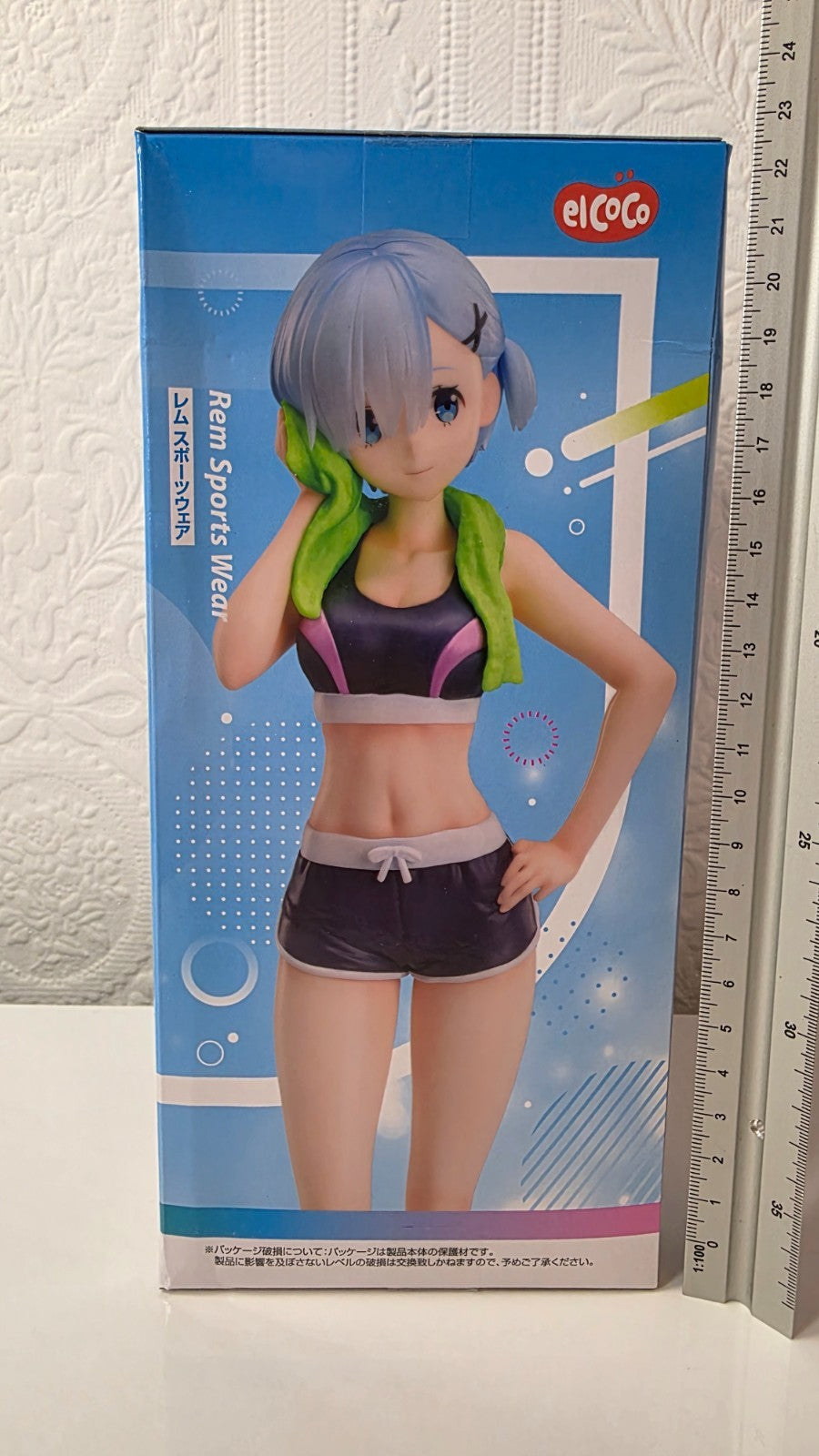 Rem Sports Wear elCOCO Re : Zero Anime Figure