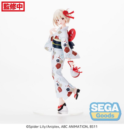Chisato Nishikigi Luminasta Yukata Lycoris Recoil SEGA Anime Figure Sealed