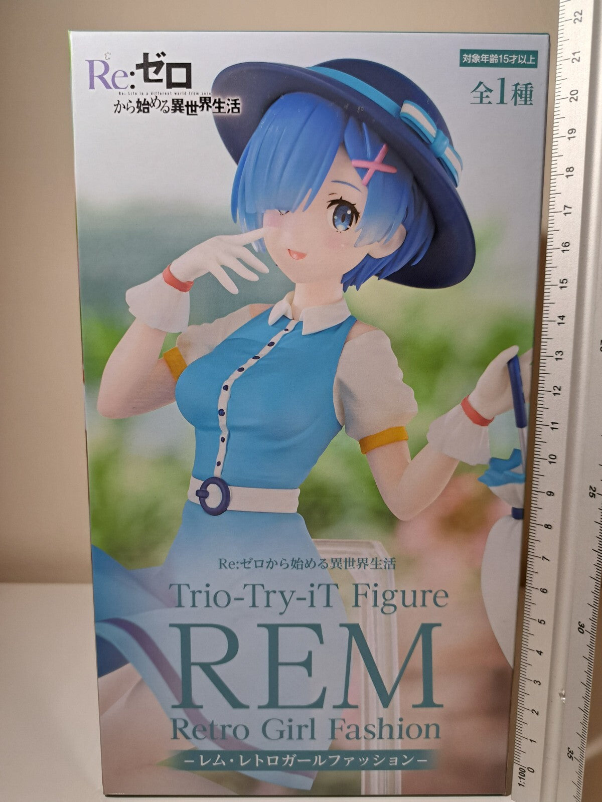 Rem Trio Try iT Retro Girl Fashion Re : Zero FuRyu Anime Figure Original Sealed