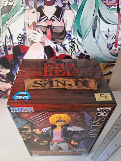 Sanji The Grandline Men Vol 4 One Piece Film Red Banpresto DXF Anime Figure