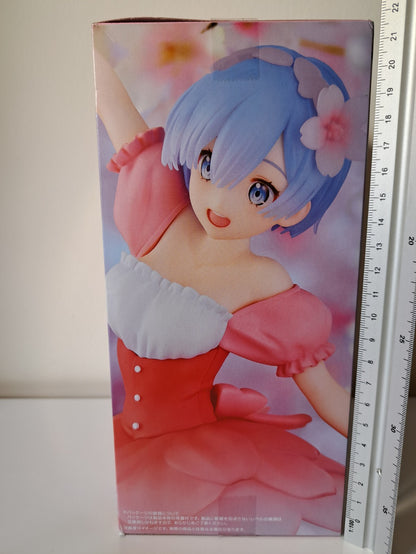 Re : Zero Rem Trio Try iT Cherry Blossom FuRyu Anime Figure Sealed Original