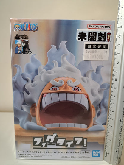 Monkey D Luffy Fig Life Vol 3 Gear 5 Banpresto One Piece Anime Figure 25th