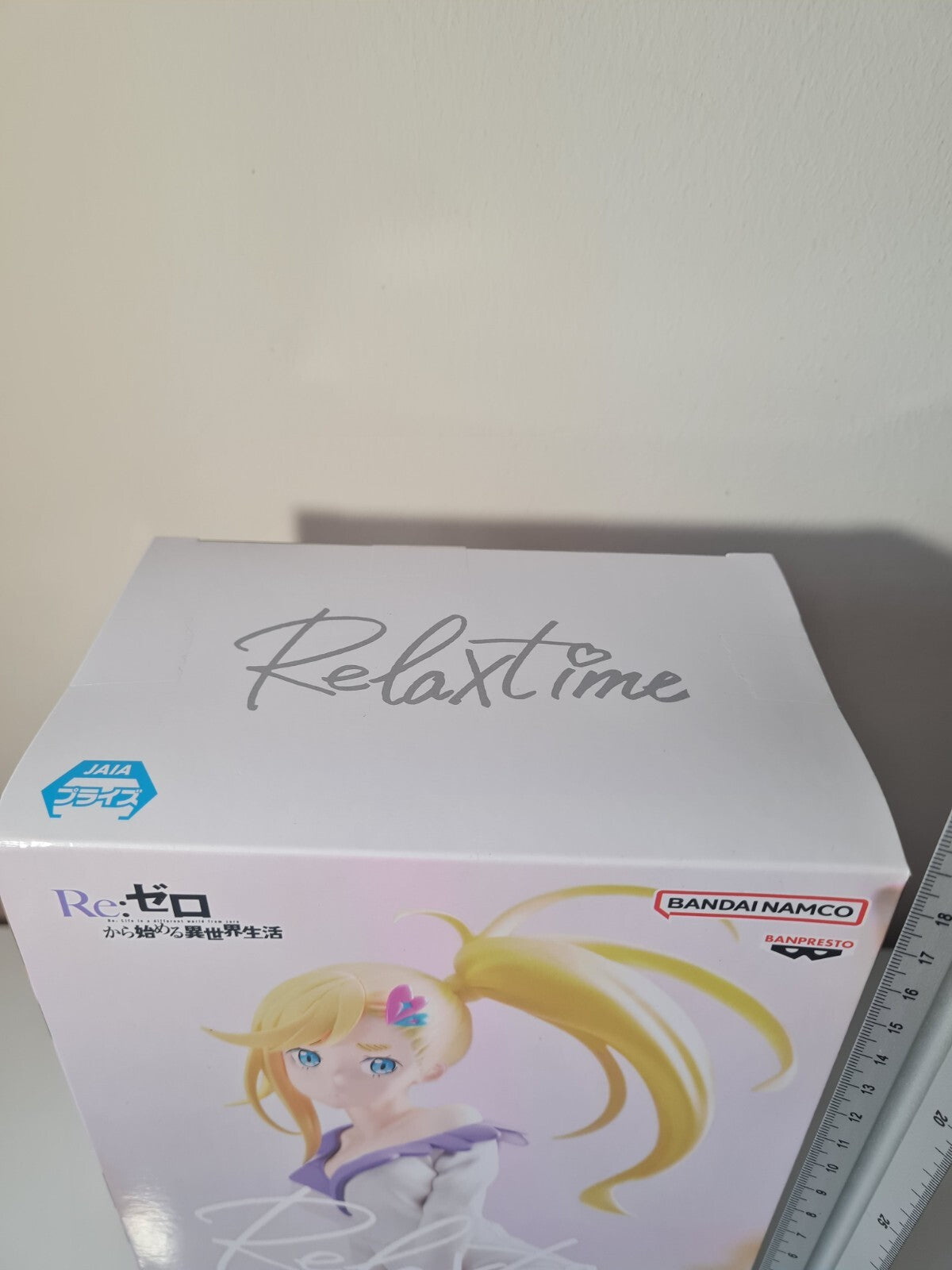 Minerva Relax Time Re : Zero Banpresto Anime Figure Sealed Original