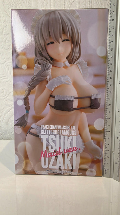 Tsuki Uzaki Glitter & Glamours Maid Ver Banpresto Uzaki chan Wants to Hang Out
