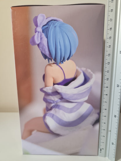 Rem Room Wear Purple Ver Noodle Stopper FuRyu Re : Zero Anime Figure