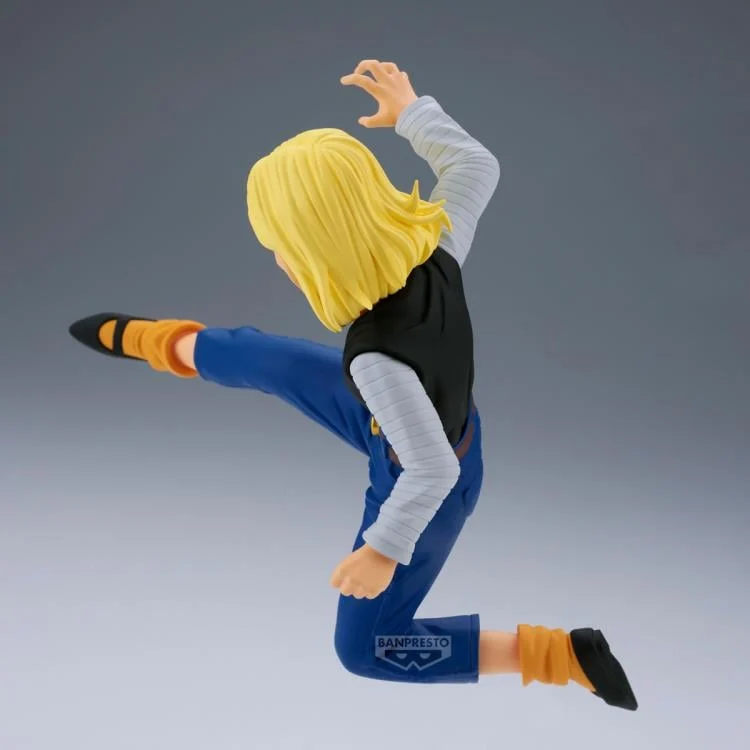 Android 18 Match Makers Dragon Ball Z Banpresto Anime Figure Sealed vs Mr Satan