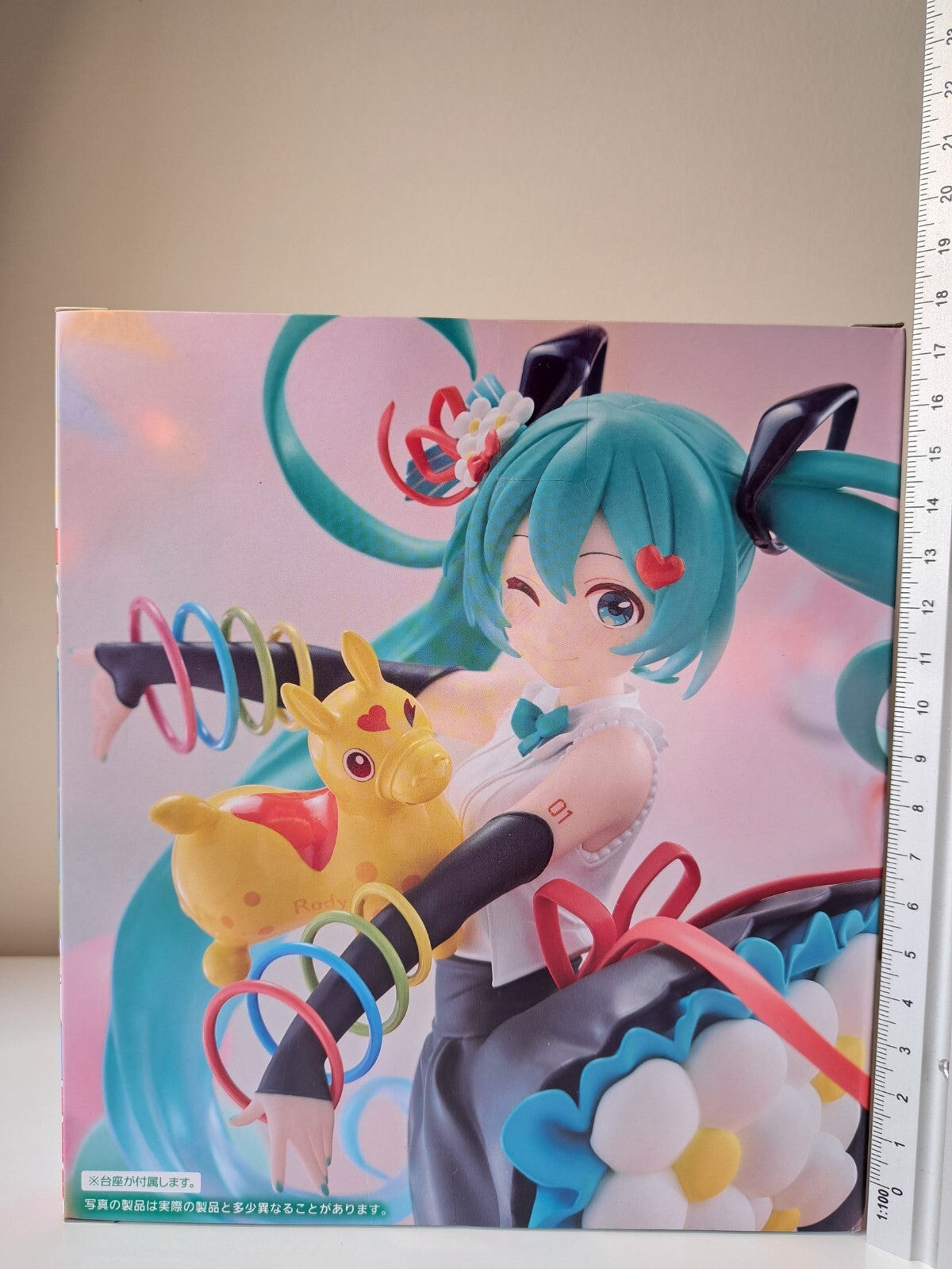Hatsune Miku x Rody Gymnic Thank you Ver AMP Masterpiece Taito Vocaloid Figure