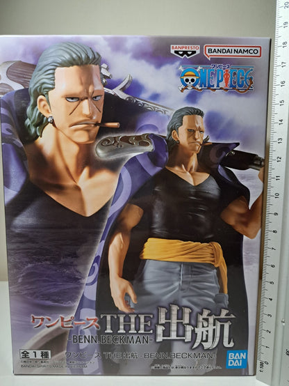 Benn Beckman The Departure One Piece Banpresto Bandai Anime Figure Shukko
