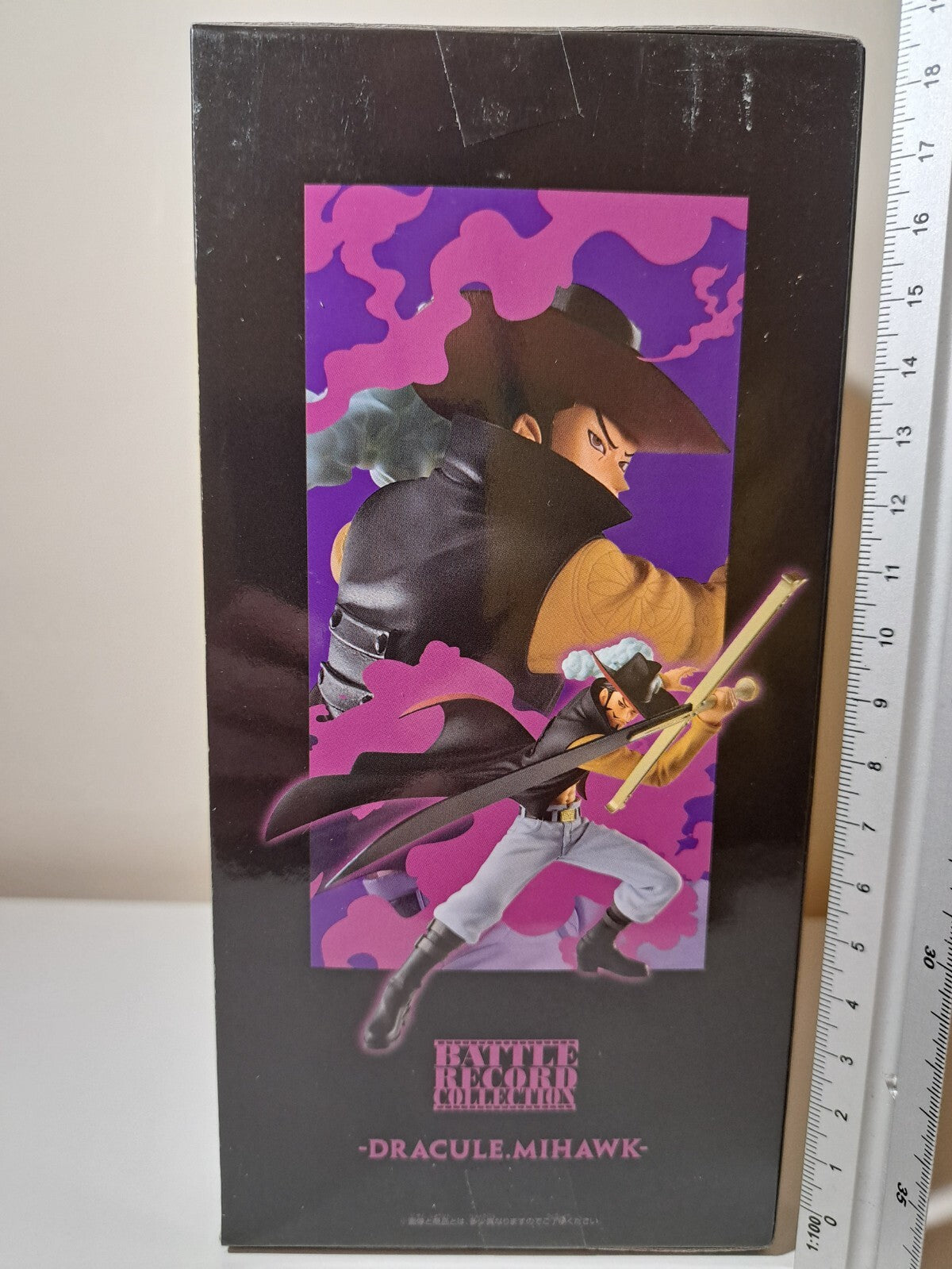 Dracule Mihawk Battle Record Collection One Piece Banpresto Anime Figure