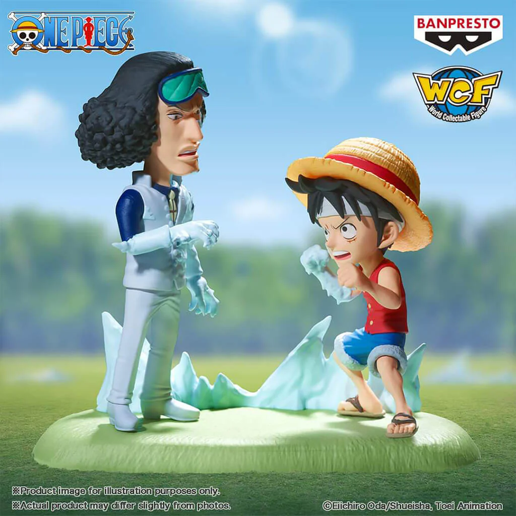 One Piece WCF Log Stories Kuzan VS Monkey D Luffy Banpresto Anime Figure Sealed