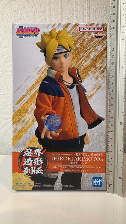 Boruto Uzumaki Banpresto Figure Colosseum Hiroki Akimoto Rasengan Naruto