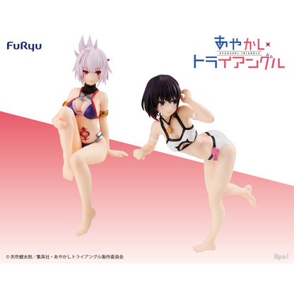 Matsuri Kazamaki Ayakashi Triangle FuRyu Noddle Stopper Anime Figure
