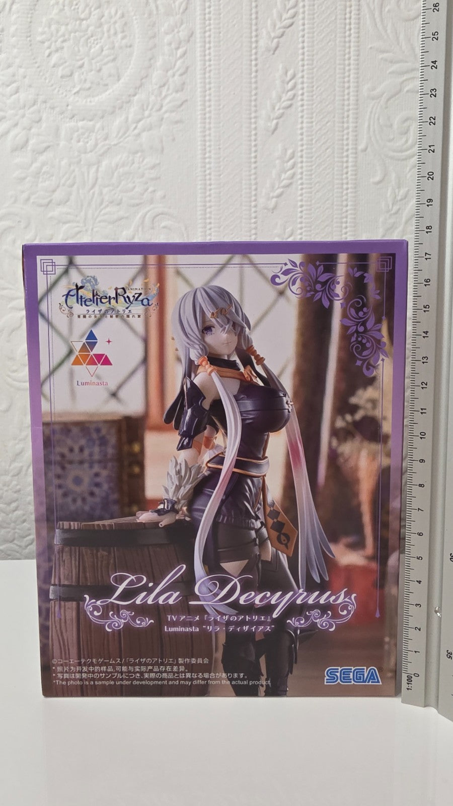 Lila Decyrus Luminasta SEGA Anime Figure Atelier Ryza Sealed Secret Hideout