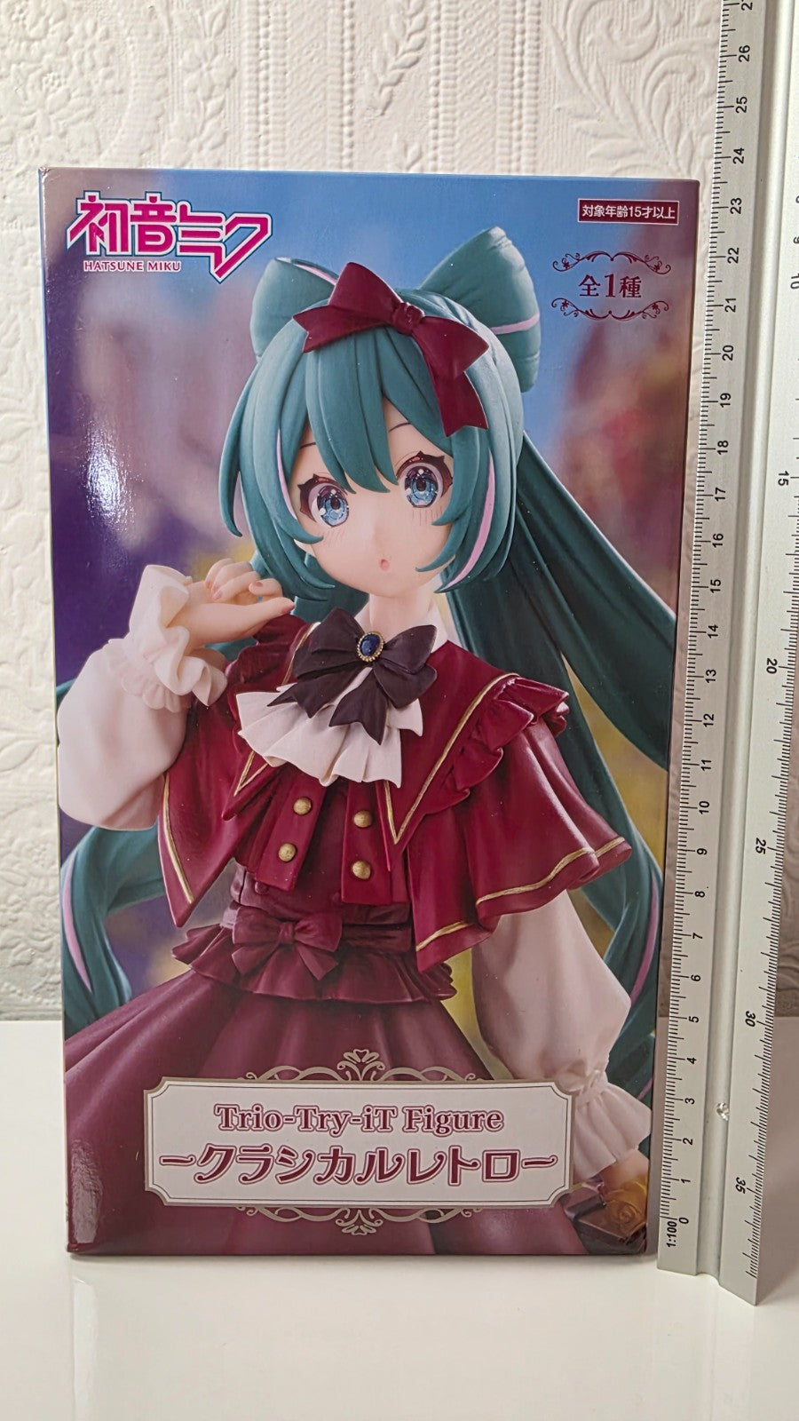 Hatsune Miku Trio Try It Classical Retro FuRyu Vocaloid Figure Sealed