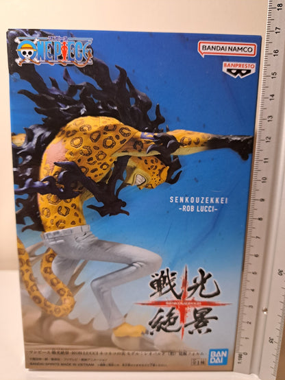 Rob Lucci Senkouzekkei One Piece Banpresto Anime Figure Sealed Leopard