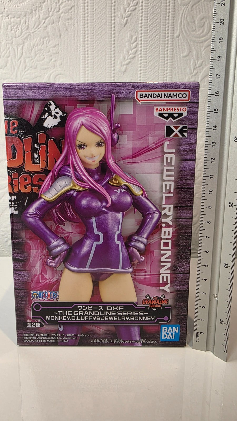 Jewelry Bonney The Grandline Series One Piece Banpresto Anime Figure & Luffy B