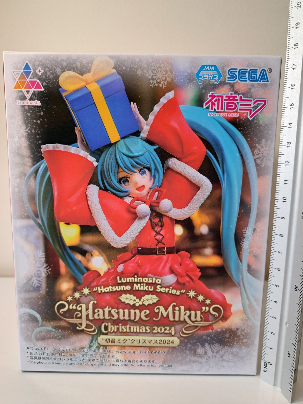 Hatsune Miku Luminasta Christmas 2024 SEGA Vocaloid Figure Sealed