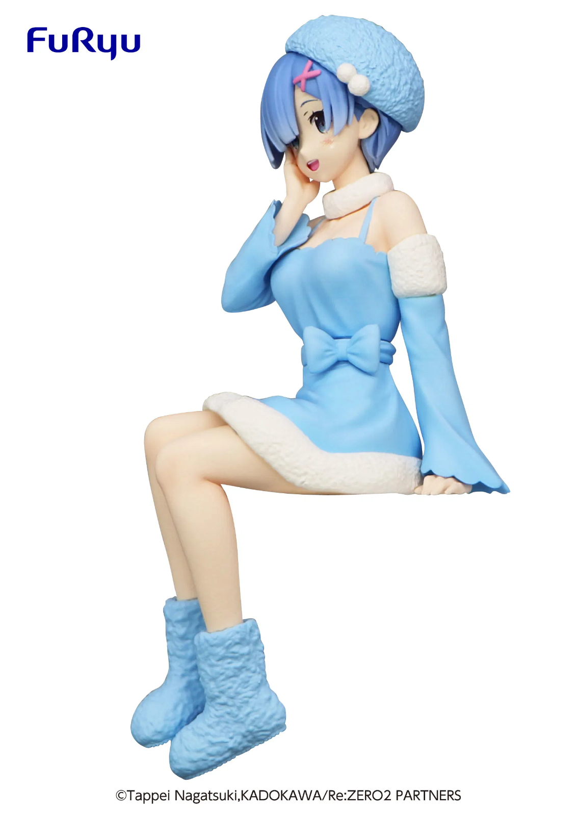 Rem Snow Princess Noodle Stopper FuRyu Re : Zero Anime Figure