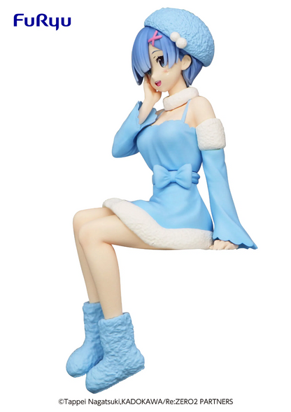 Rem Snow Princess Noodle Stopper FuRyu Re : Zero Anime Figure