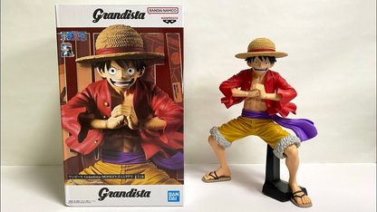 Monkey D Luffy Grandista One Piece Banpresto Anime Figure Sealed
