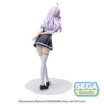 Alya Luminasta Summer Uniform SEGA Alya Sometimes Hides Her Feelings in Russian