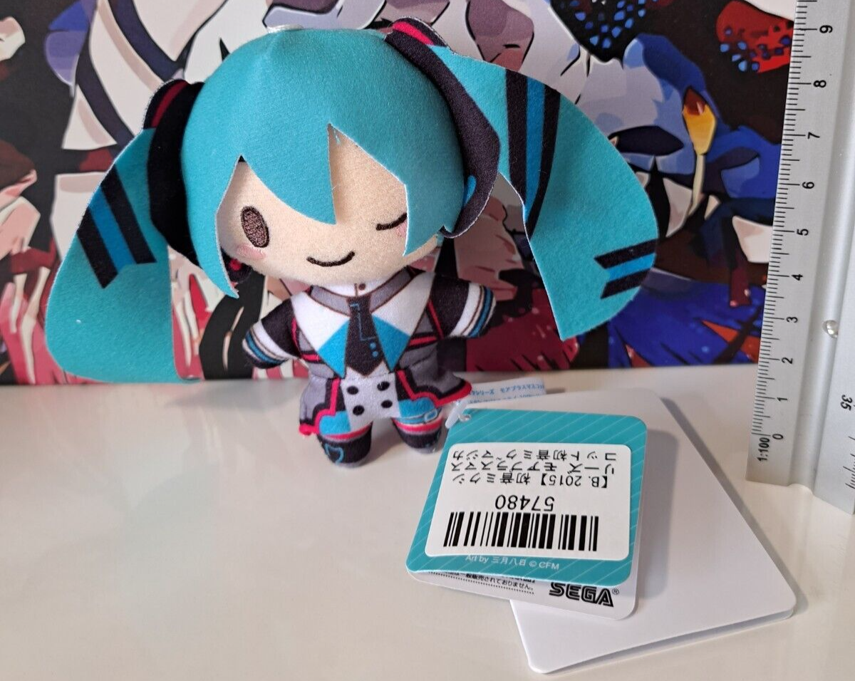 SEGA Hatsune Miku Magical Mirai 10th Vol. 1 Plush Doll Mascot Tag New Single 3