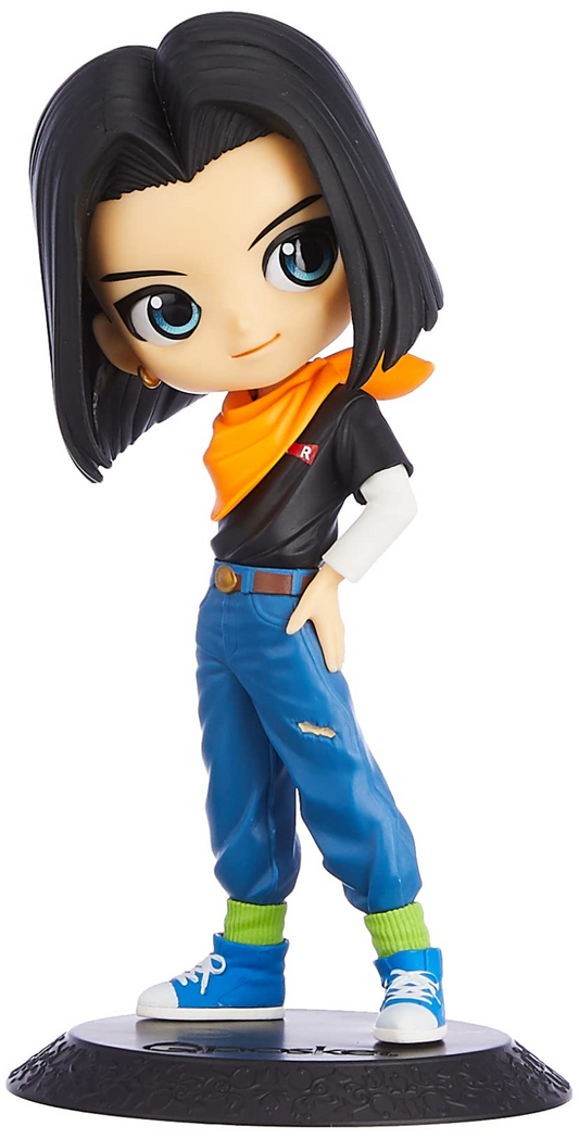 Android 17 Q Posket Ver A Banpresto Dragon Ball Z Anime Figure Sealed