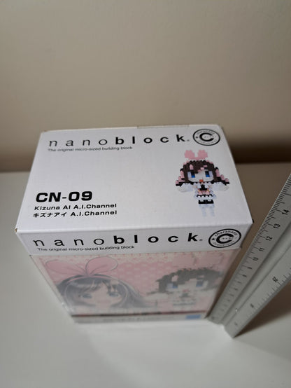 Kizuna AI Nano Block CN-09 A.I Channel Charanano Figure Sealed